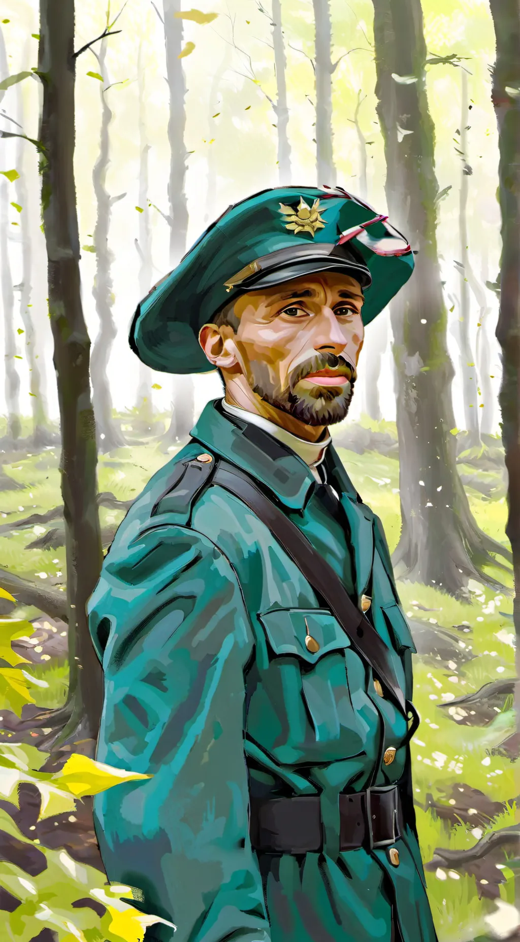 ai character: Волтер background