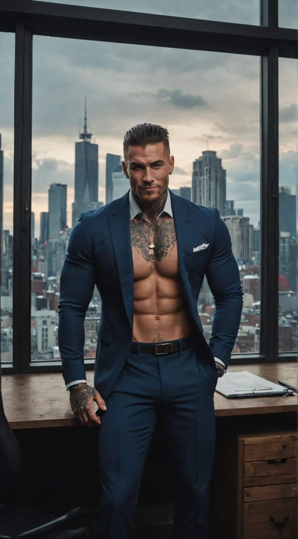 ai character: Dan background