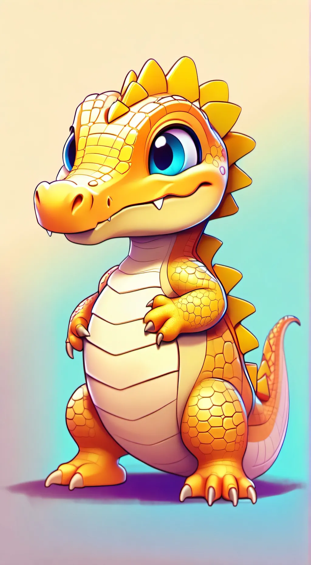 ai character: Golds past twist background