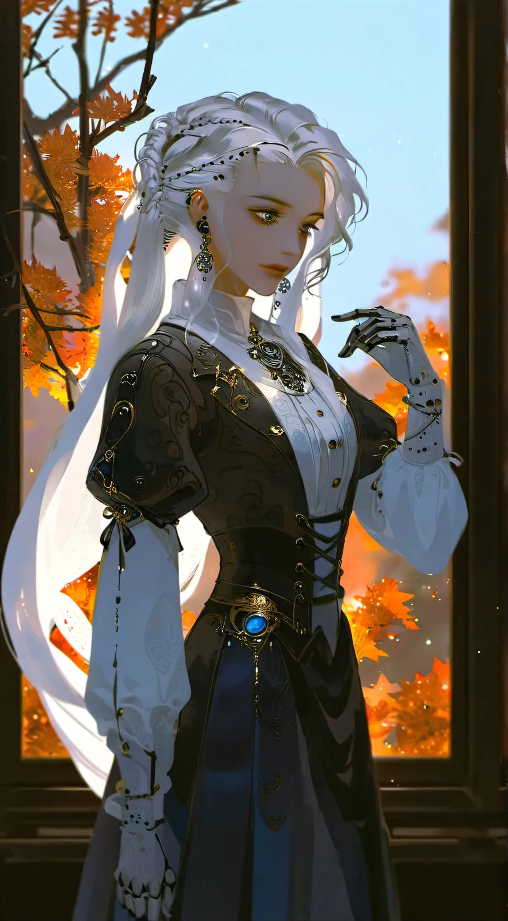 ai character: Cintia  background