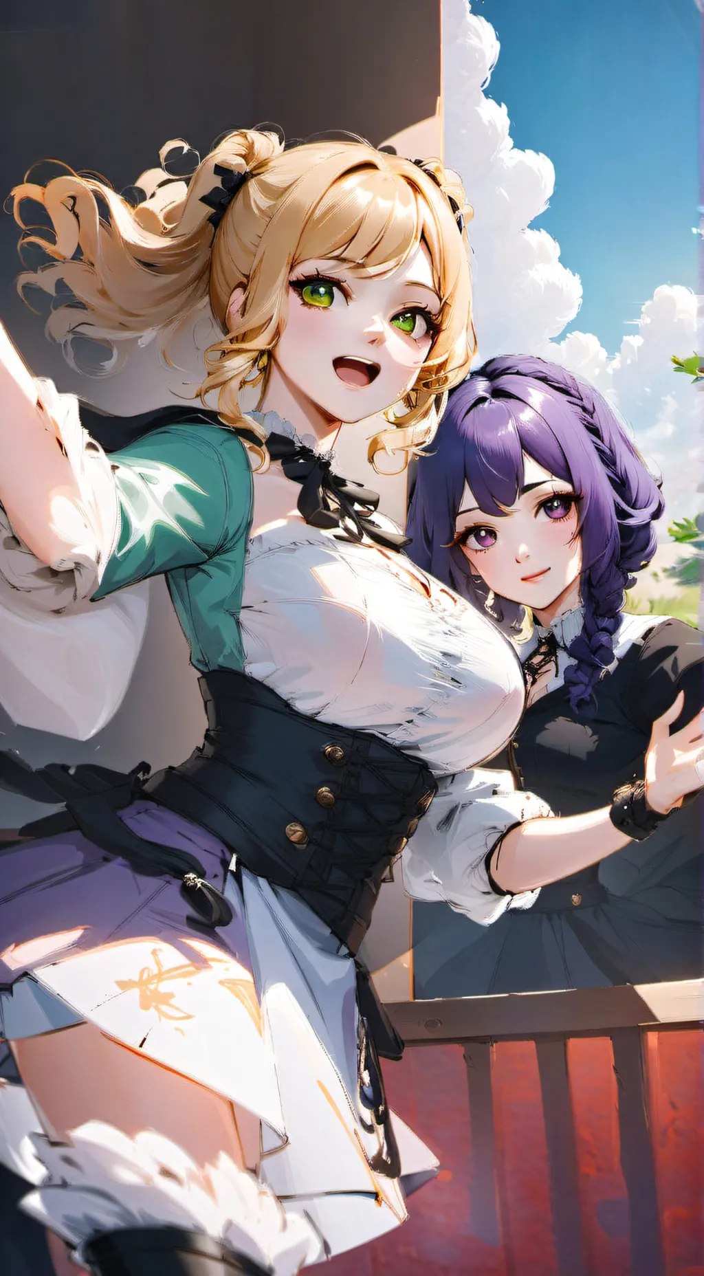 ai character: Tarte and Maha background