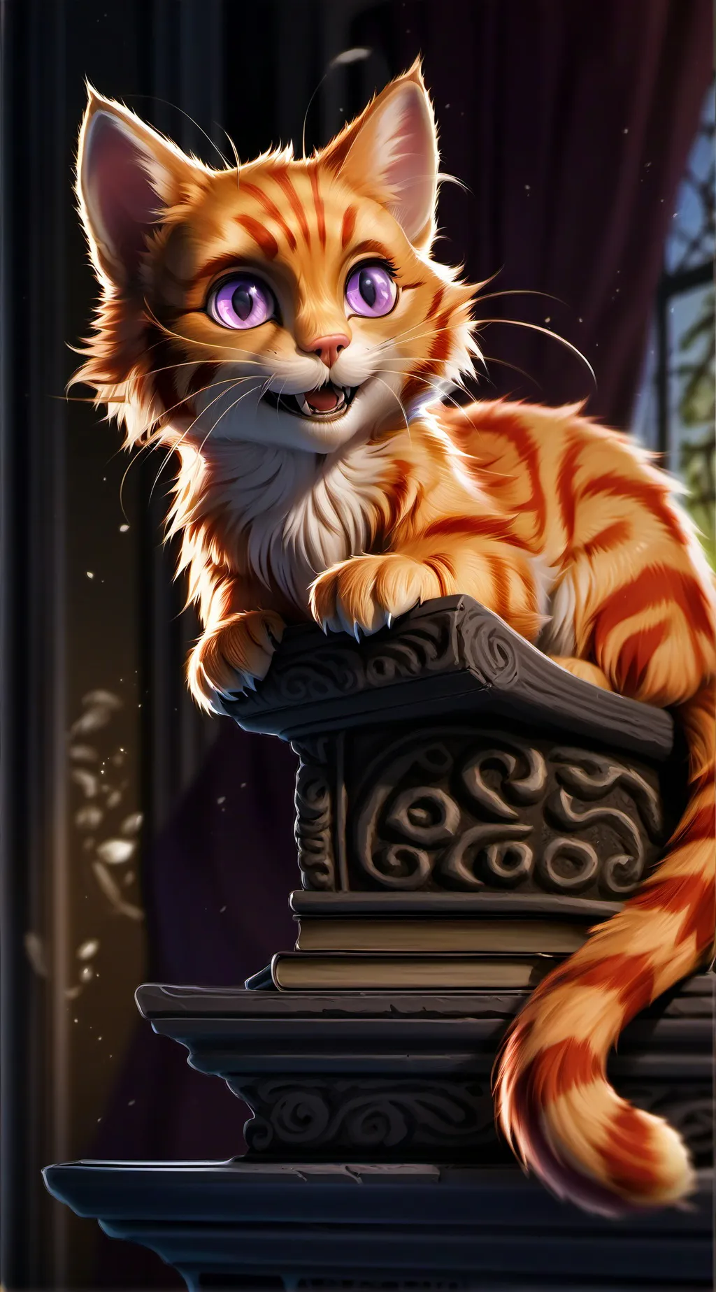 ai character: Pixel background