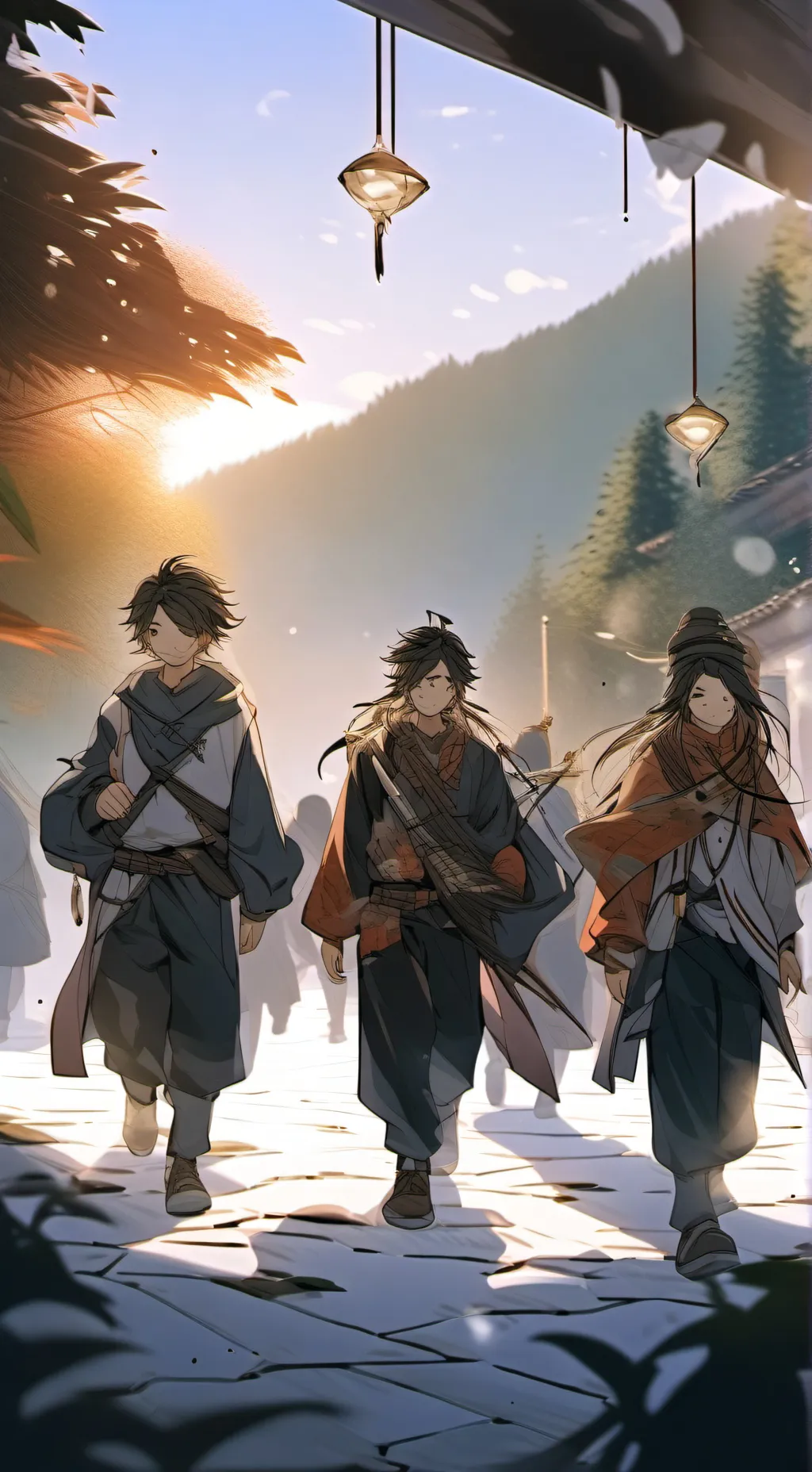 ai character: Everyone background