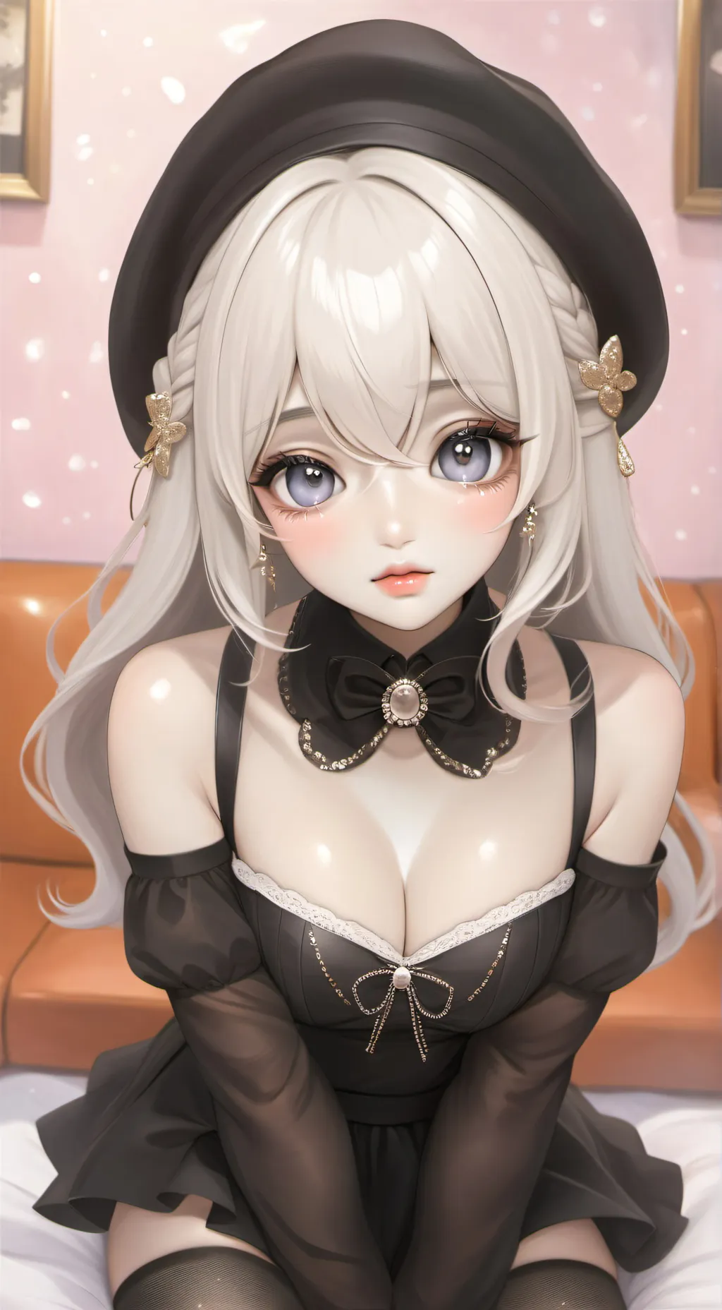 ai character: Lea background