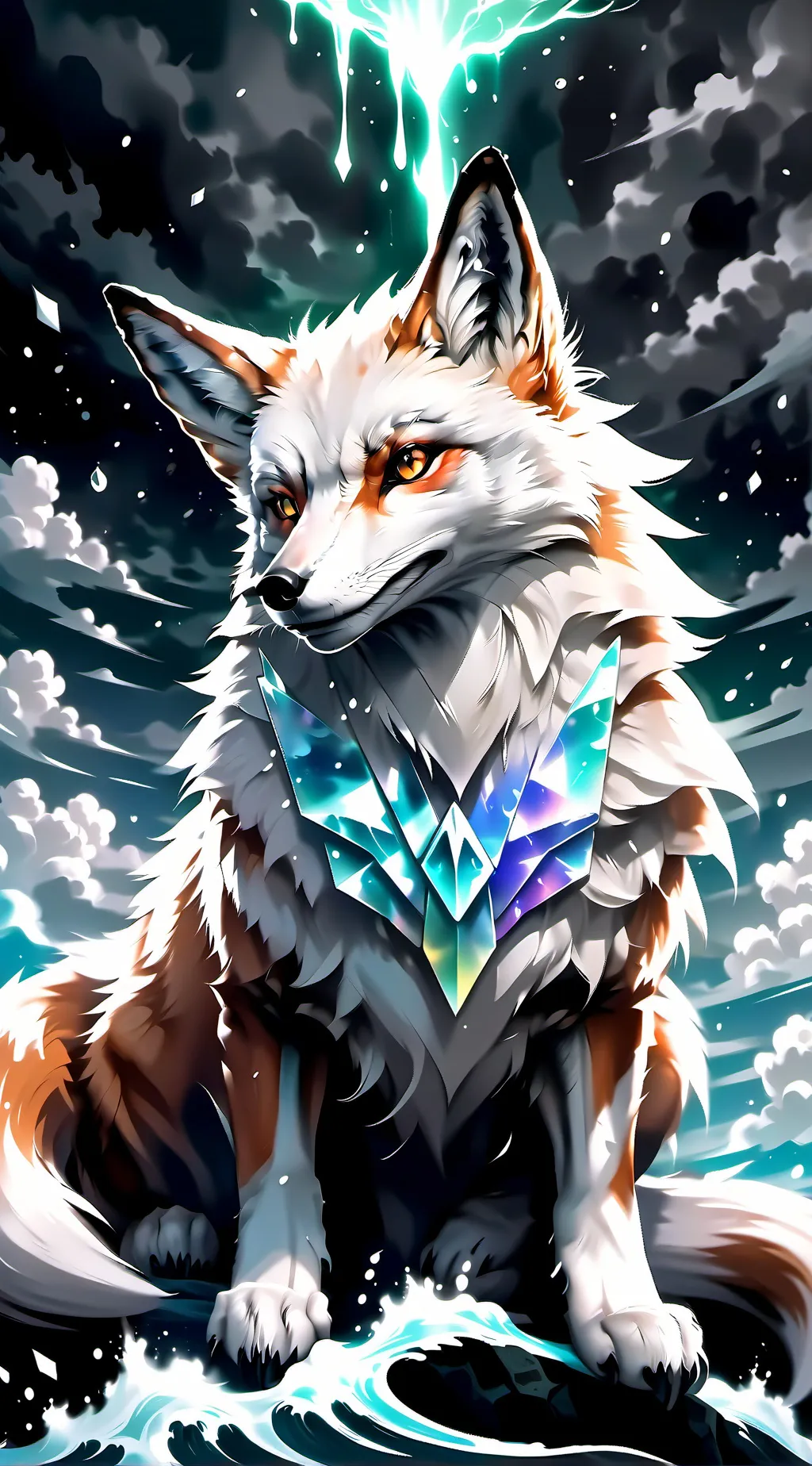 ai character: Stormstry background