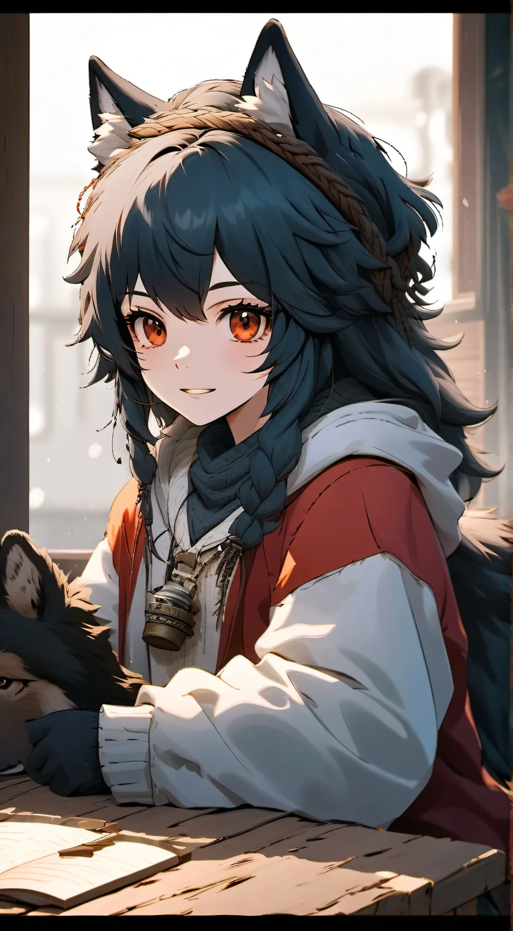 ai character: Jessy  background