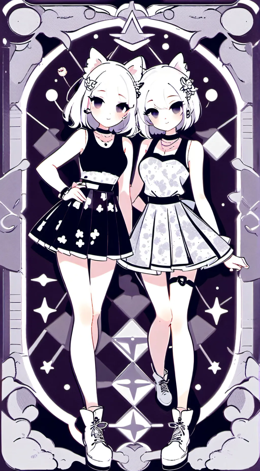 ai character: Sophia. Roxanne. background