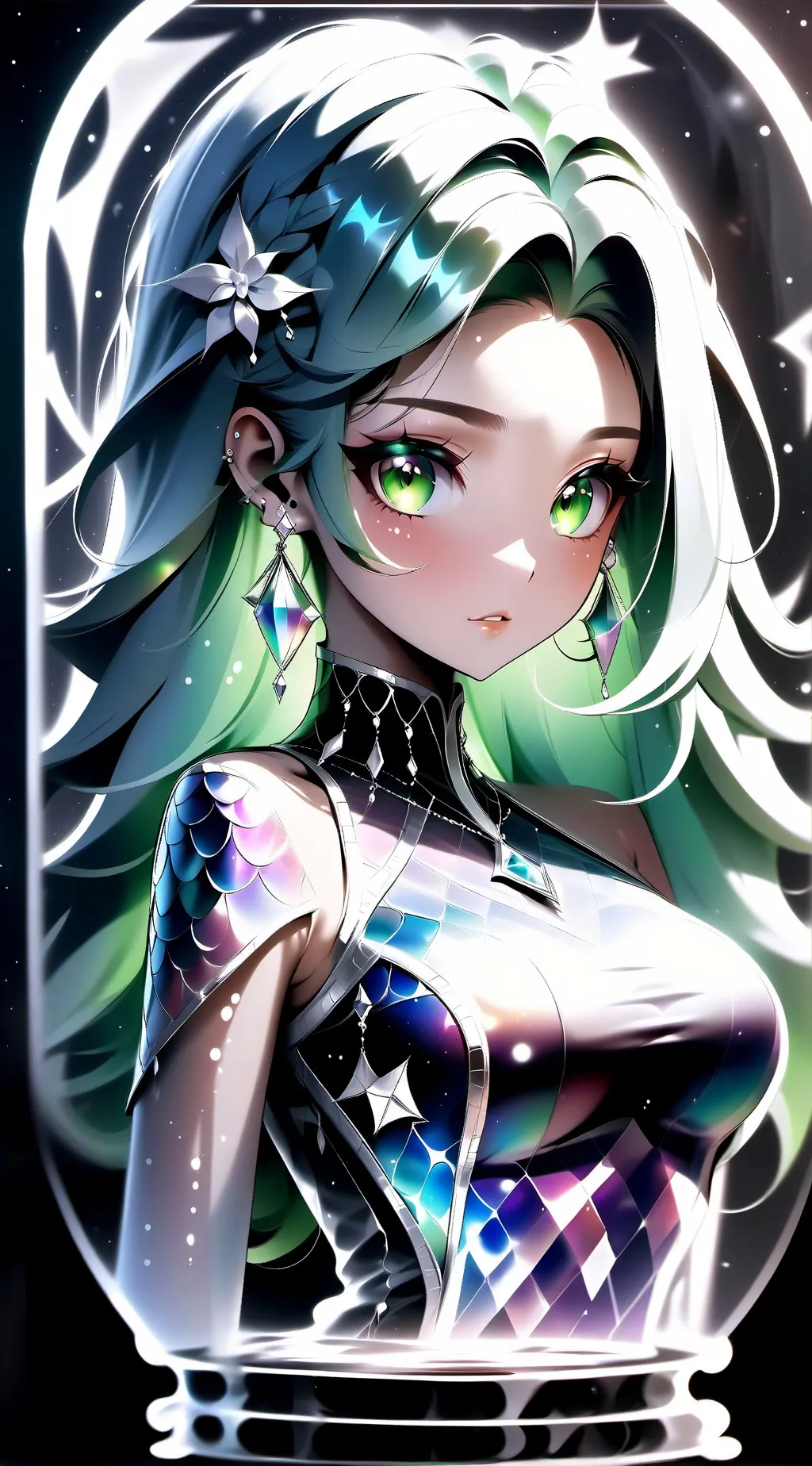 ai character: Sarah ￼ background