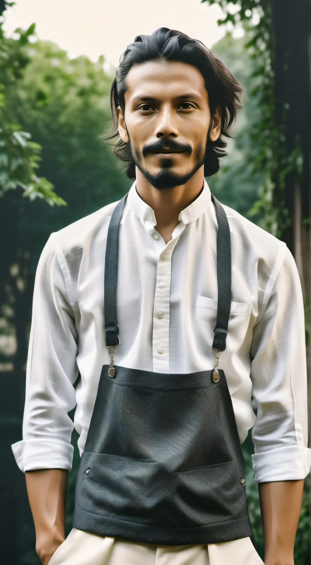 ai character: santi background