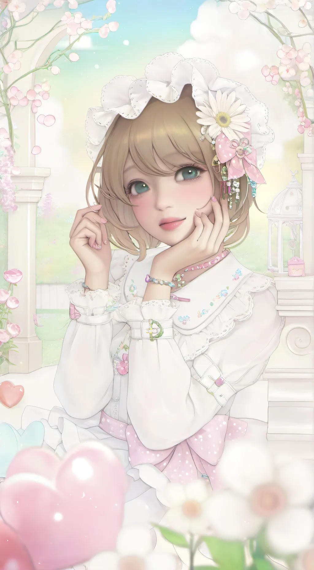 ai character: Lilly background