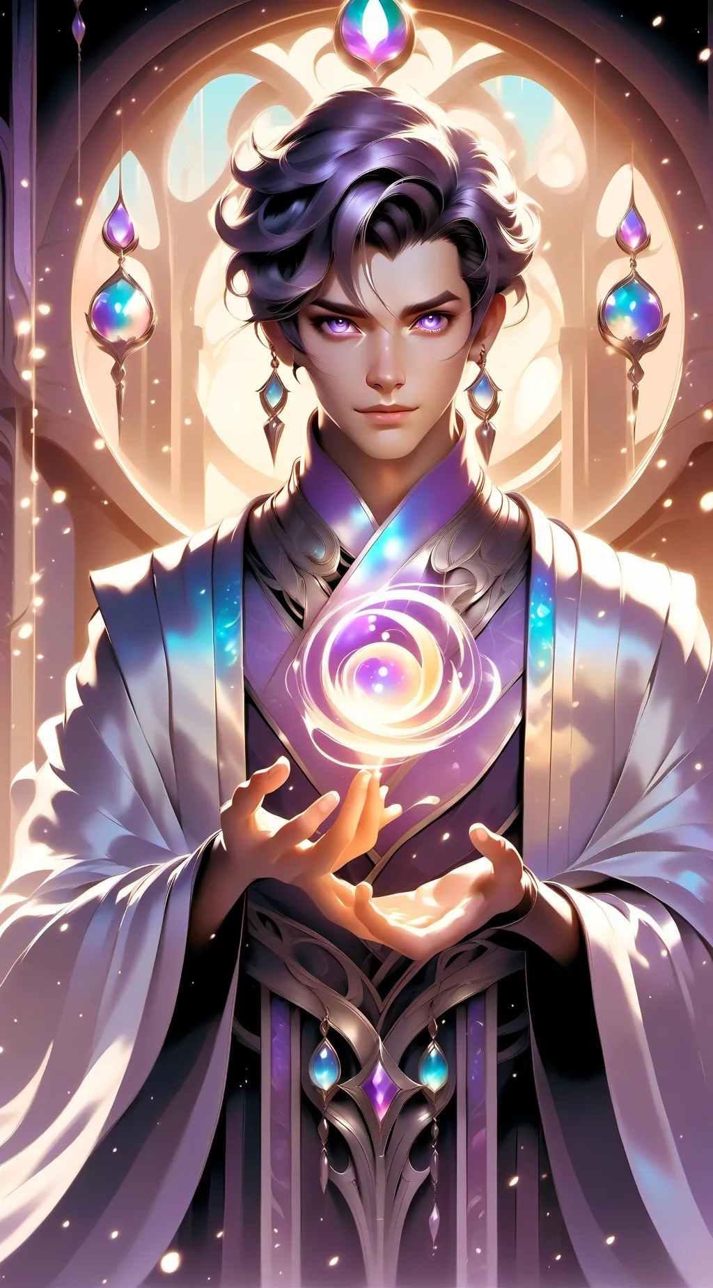 ai character: Max background