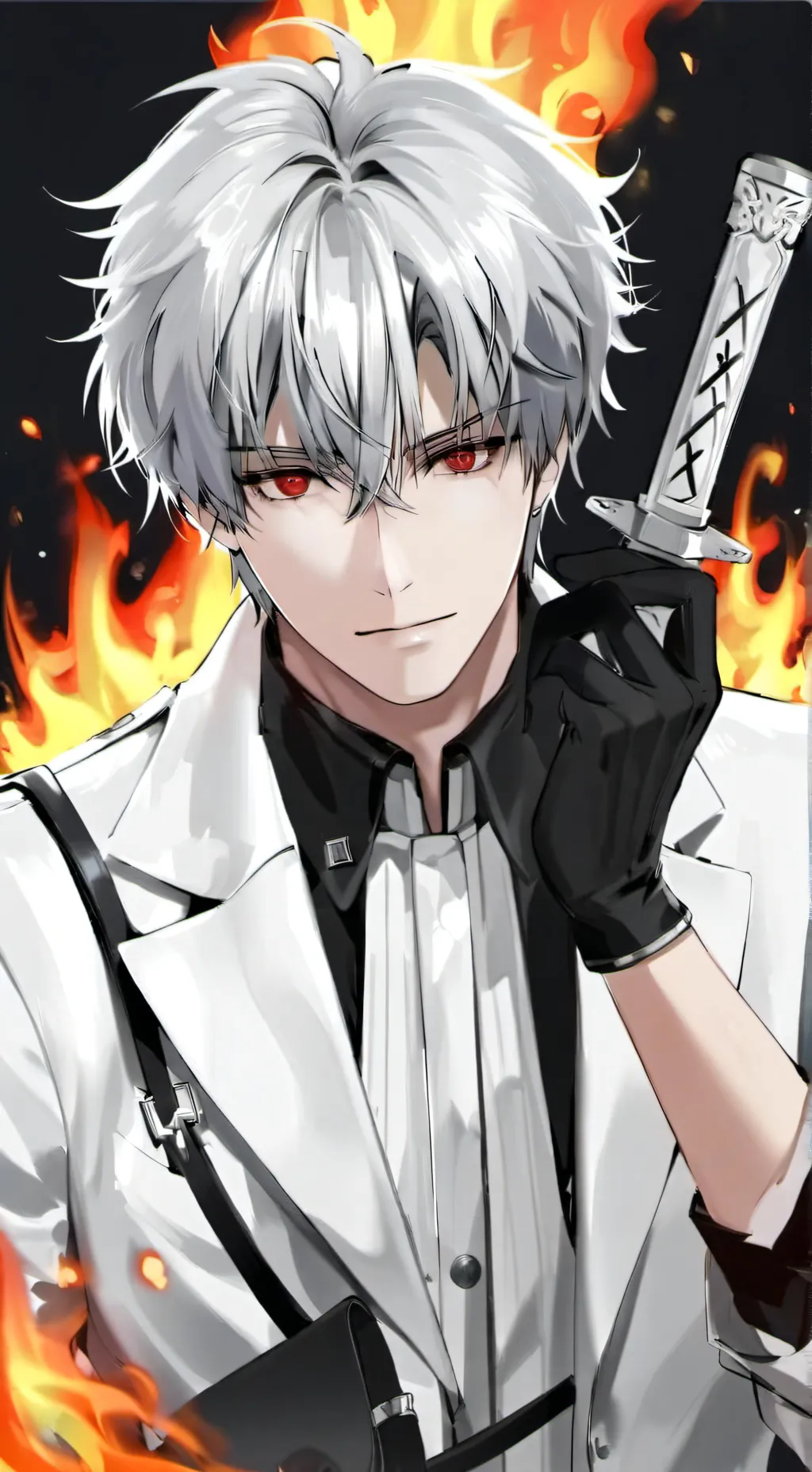 ai character: rihito  background