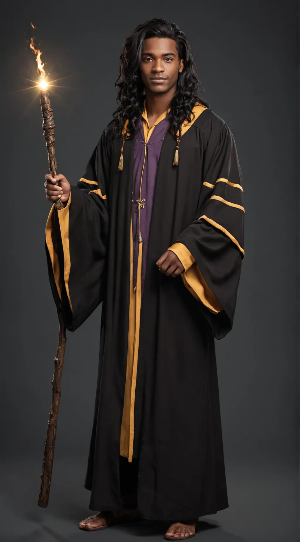 ai character: Magnus Albus S L background