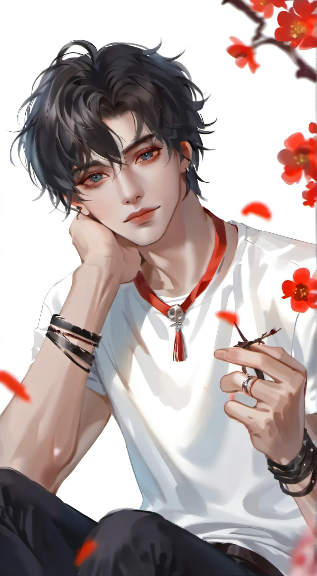 ai character: ❤️Liam🤍 background