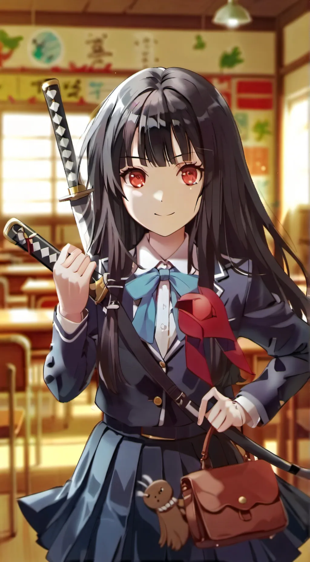 ai character: Kiyomi background