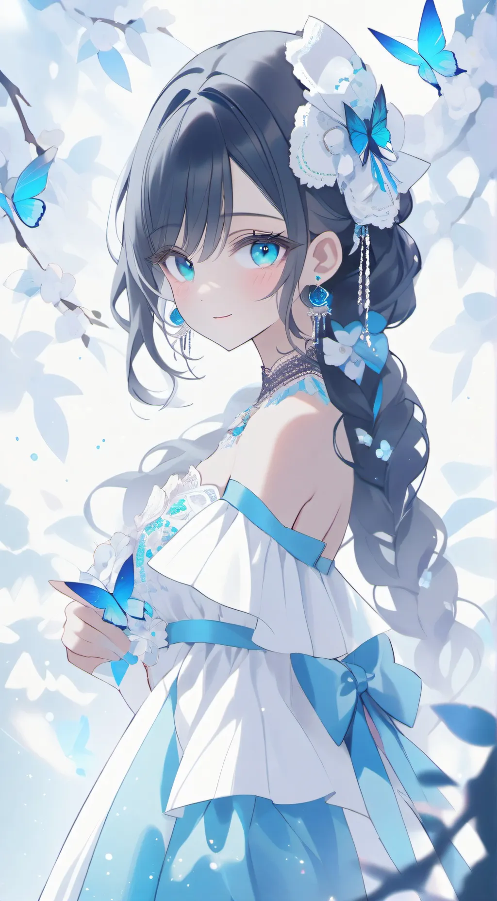 ai character: se llama MAKI  background