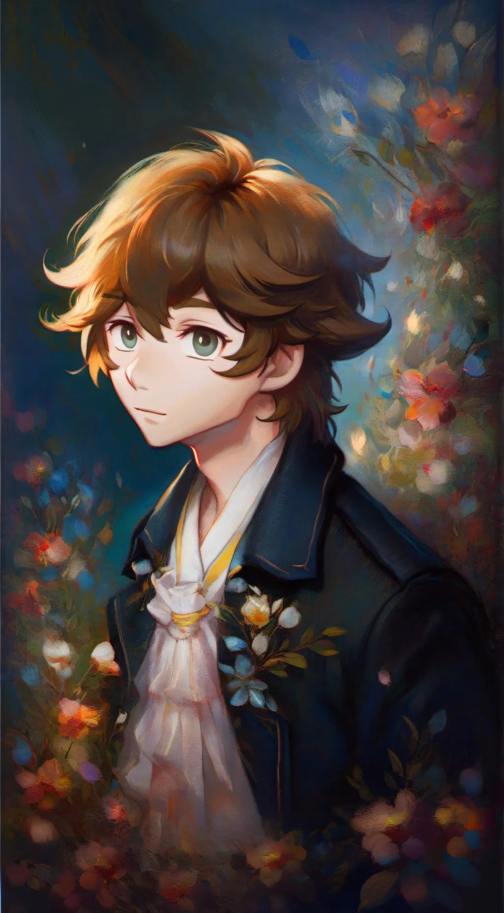 ai character: agustin background