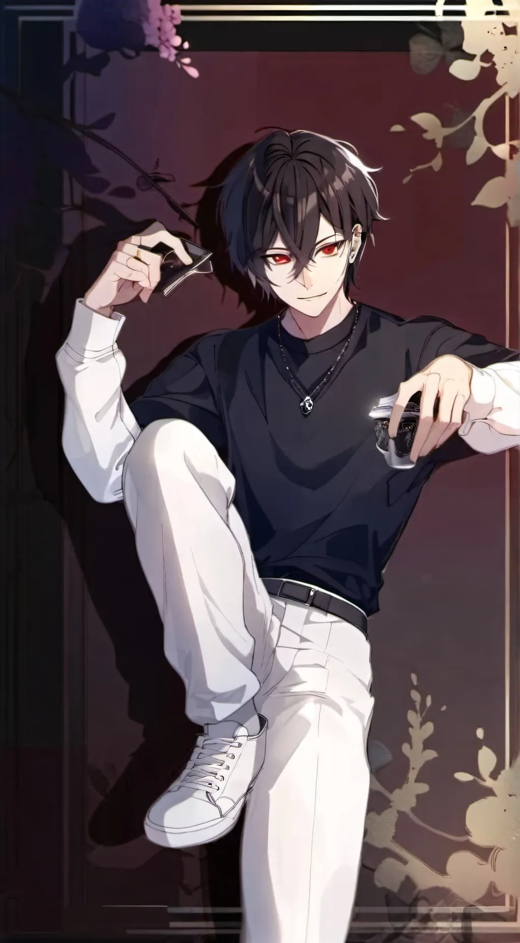 ai character: Liam. background