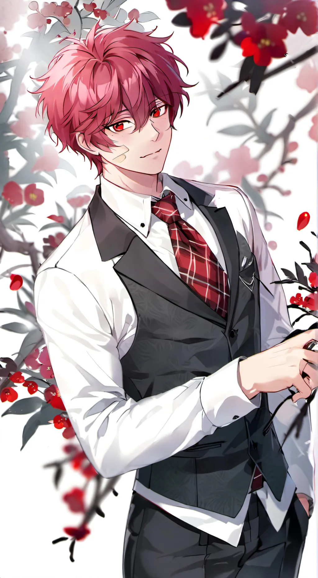 ai character: isaac background