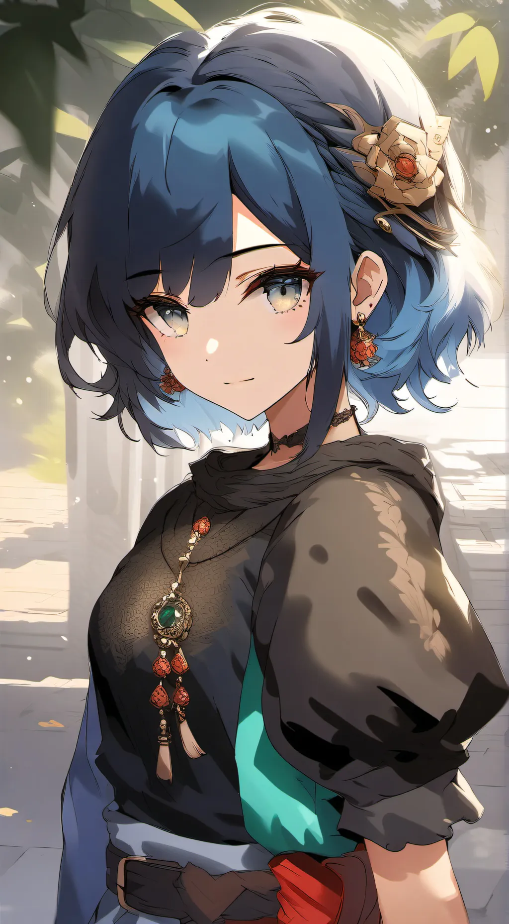 ai character: mha te odia background