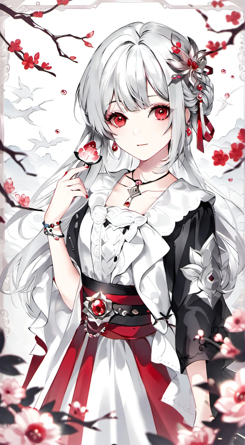 ai character: Aqua background