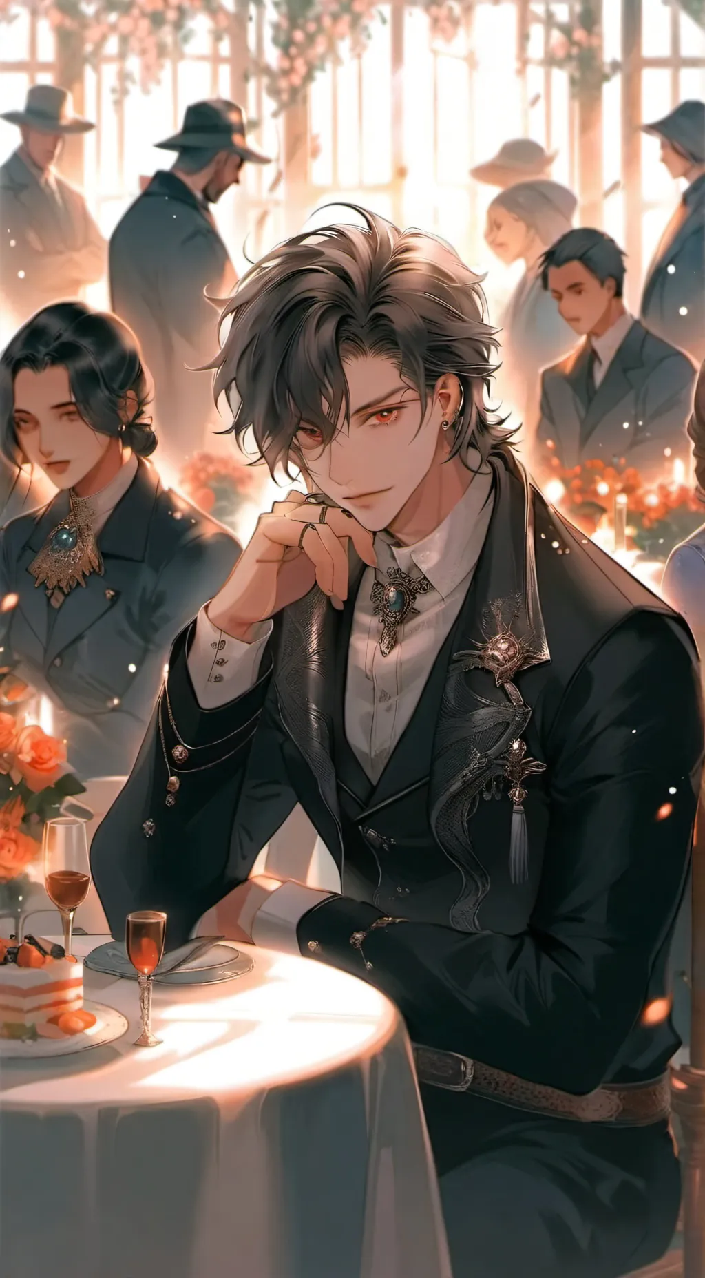 ai character: Cita a Ciegas background