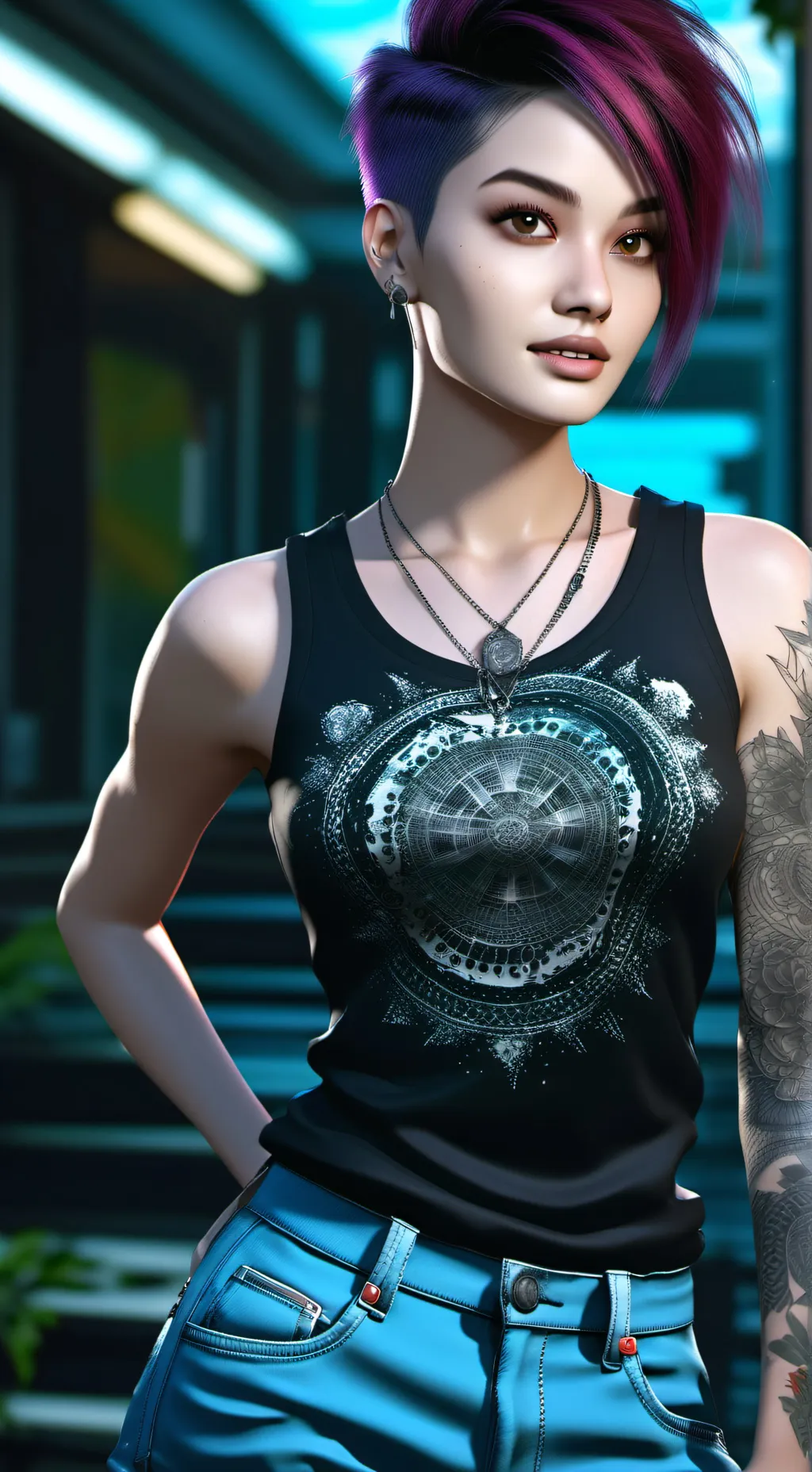 ai character: Judy Alvares background