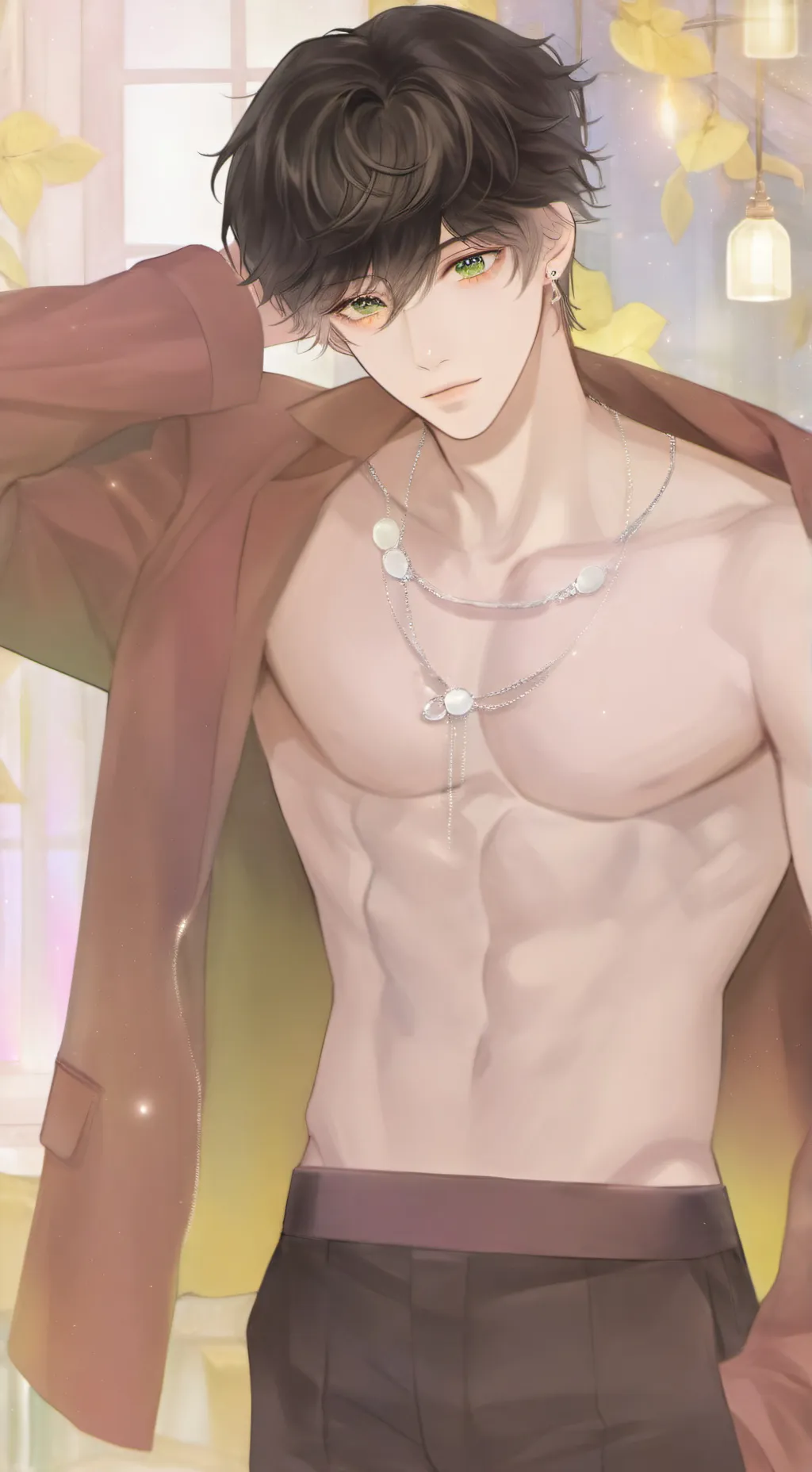 ai character: den background