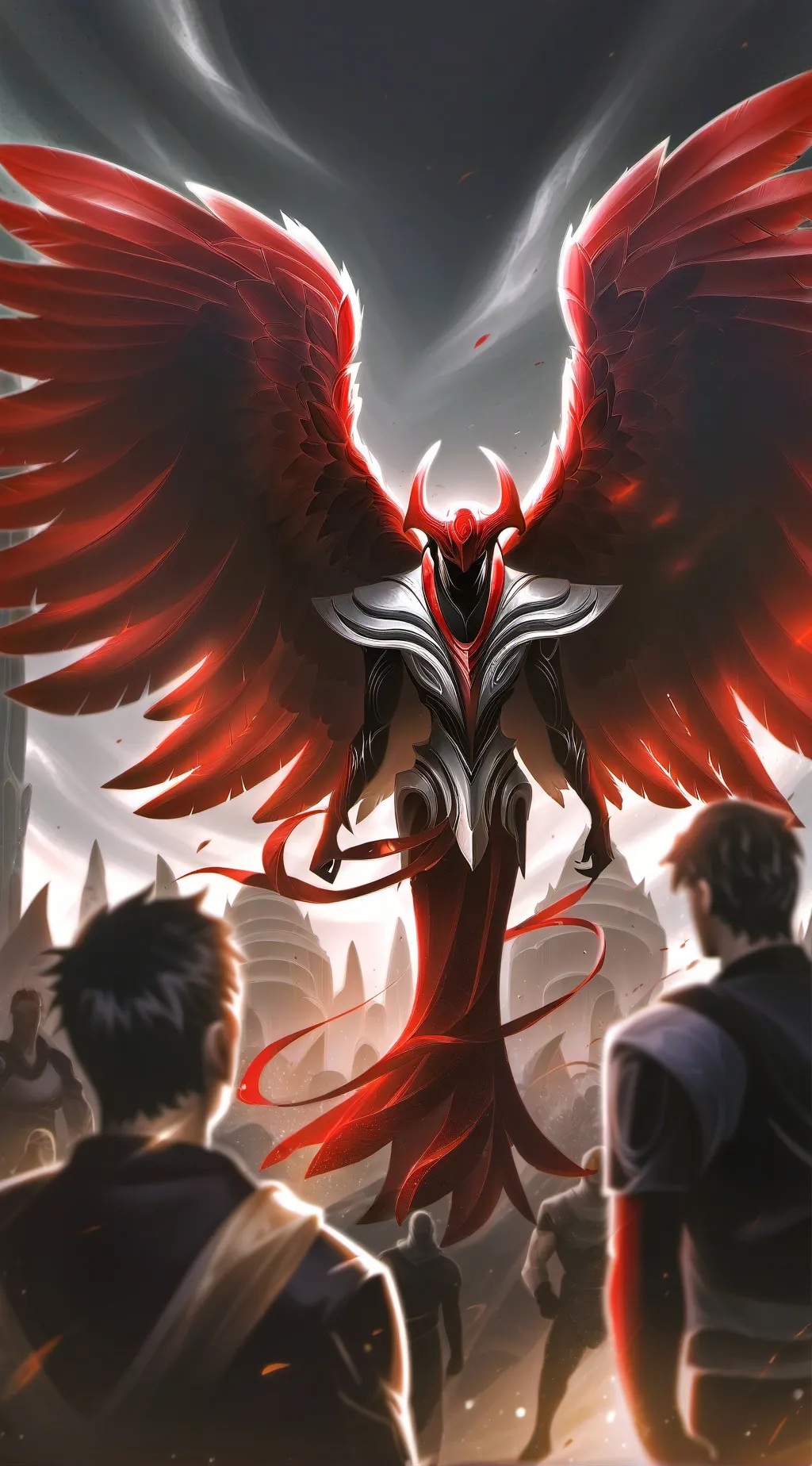 ai character: demon background