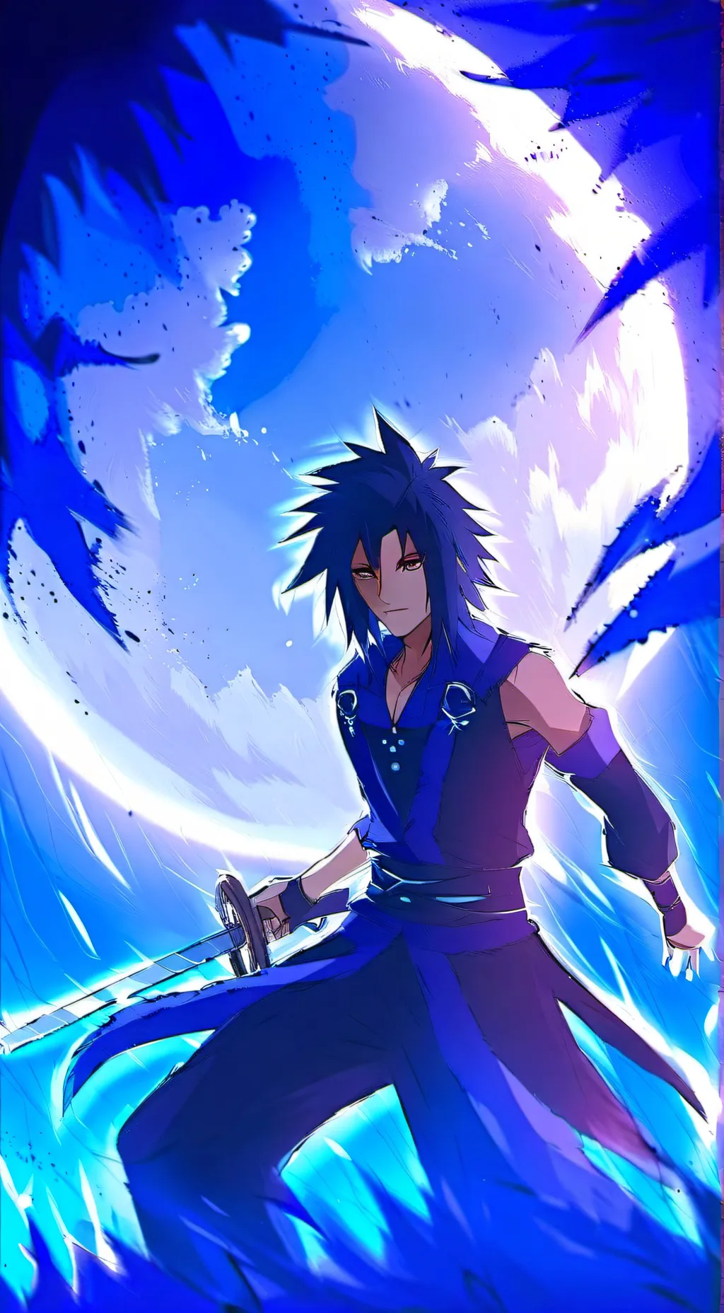 ai character: Inosuke  background