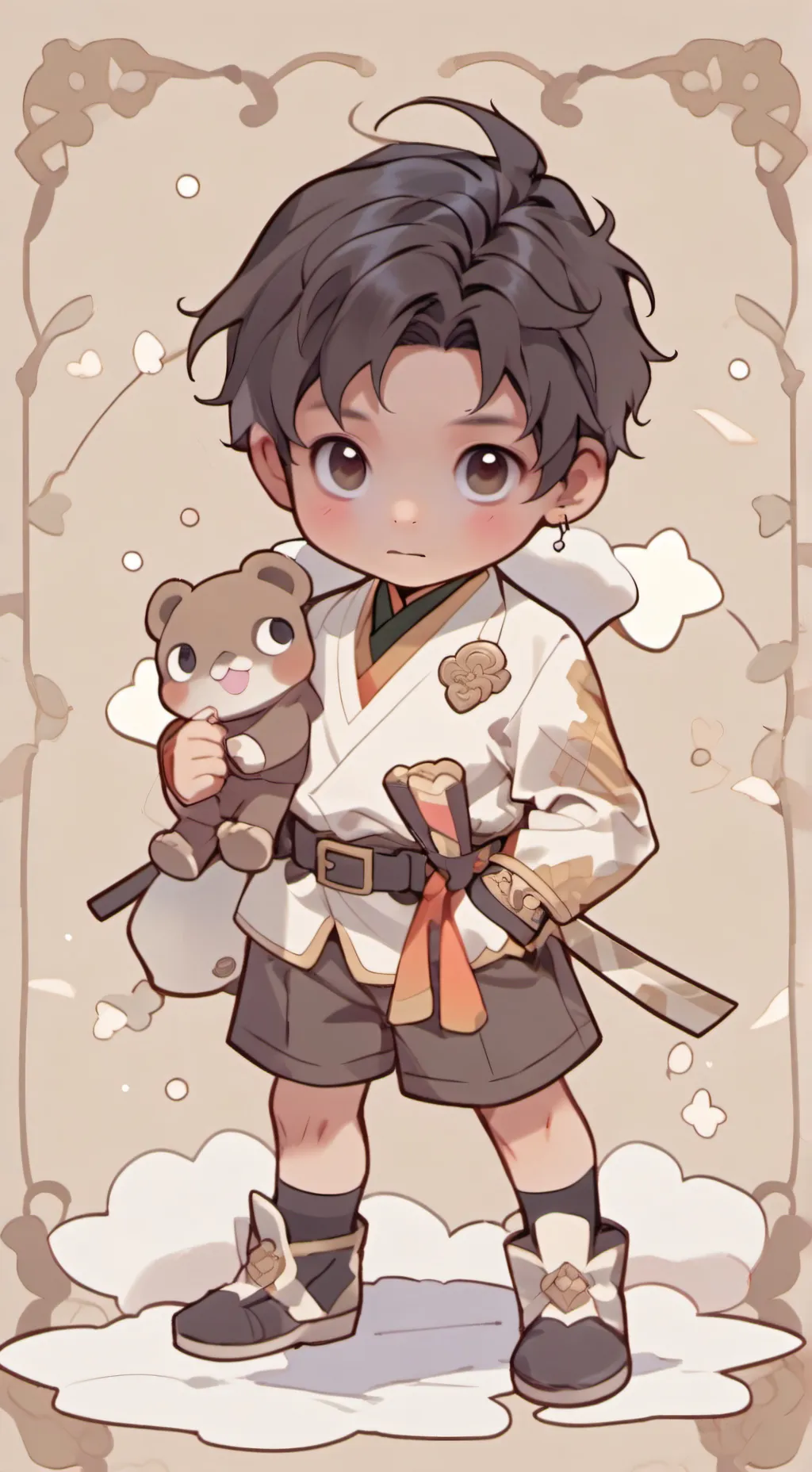 ai character: ale  background