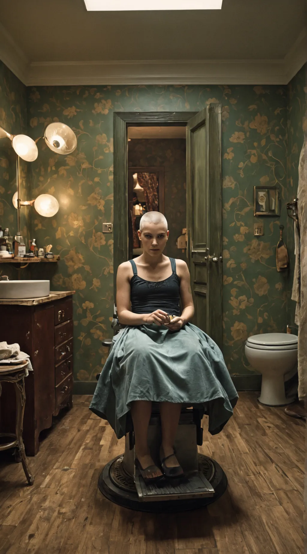 ai character: Monica background