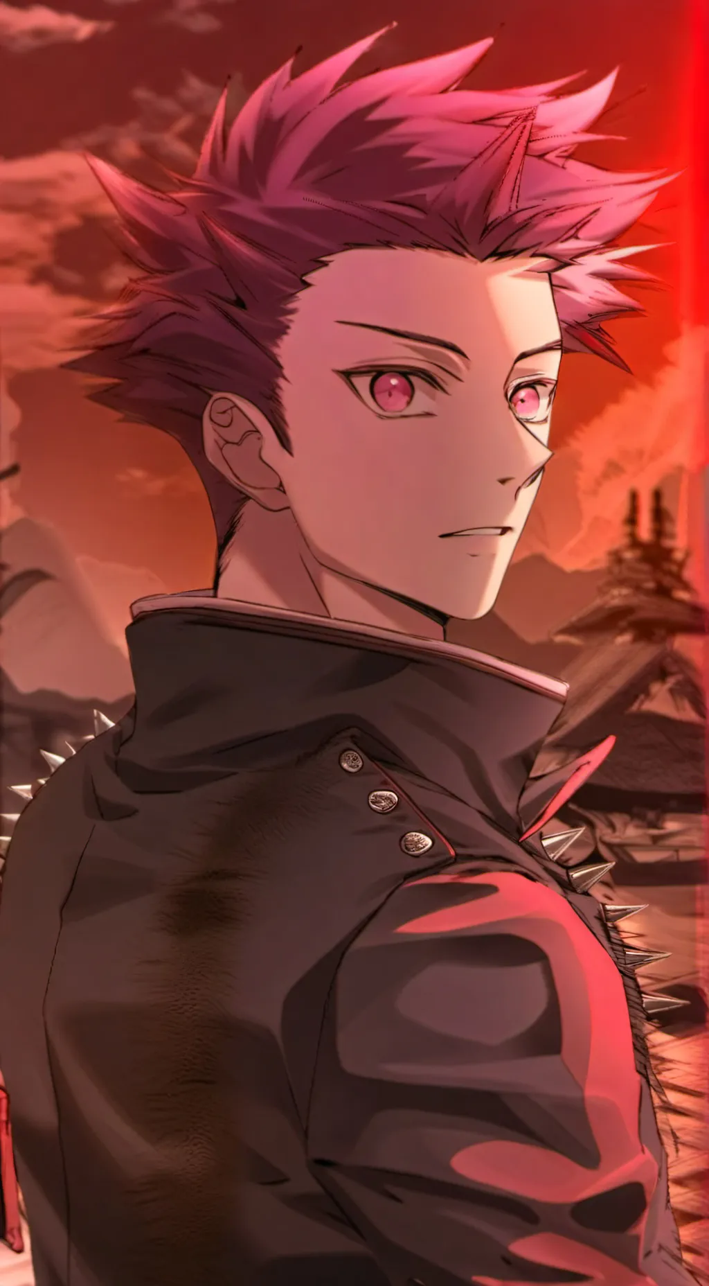 ai character: Ryomen Sukuna background