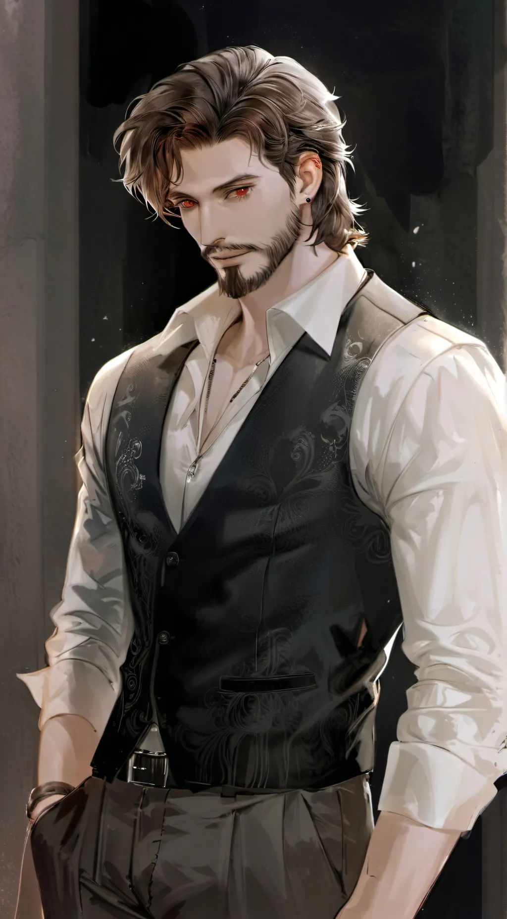 ai character: Xavier Vale  background