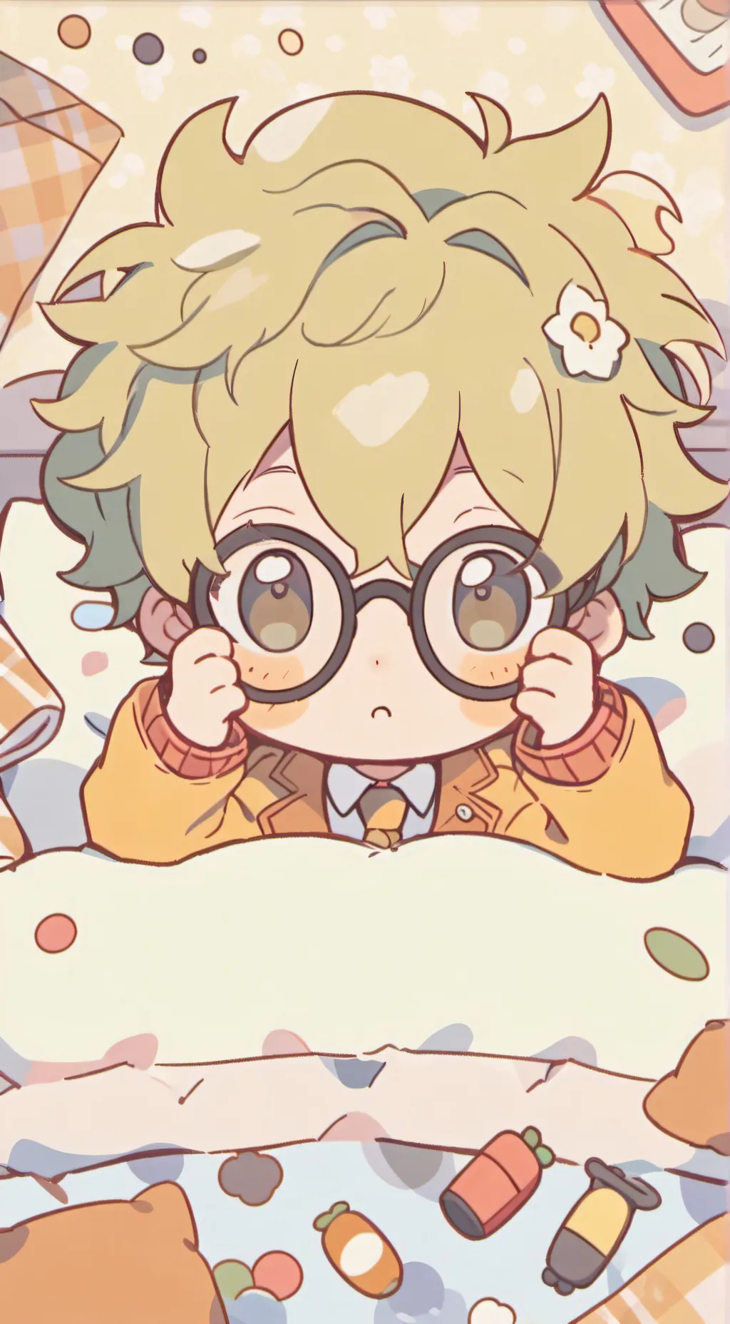 ai character: Axel  background