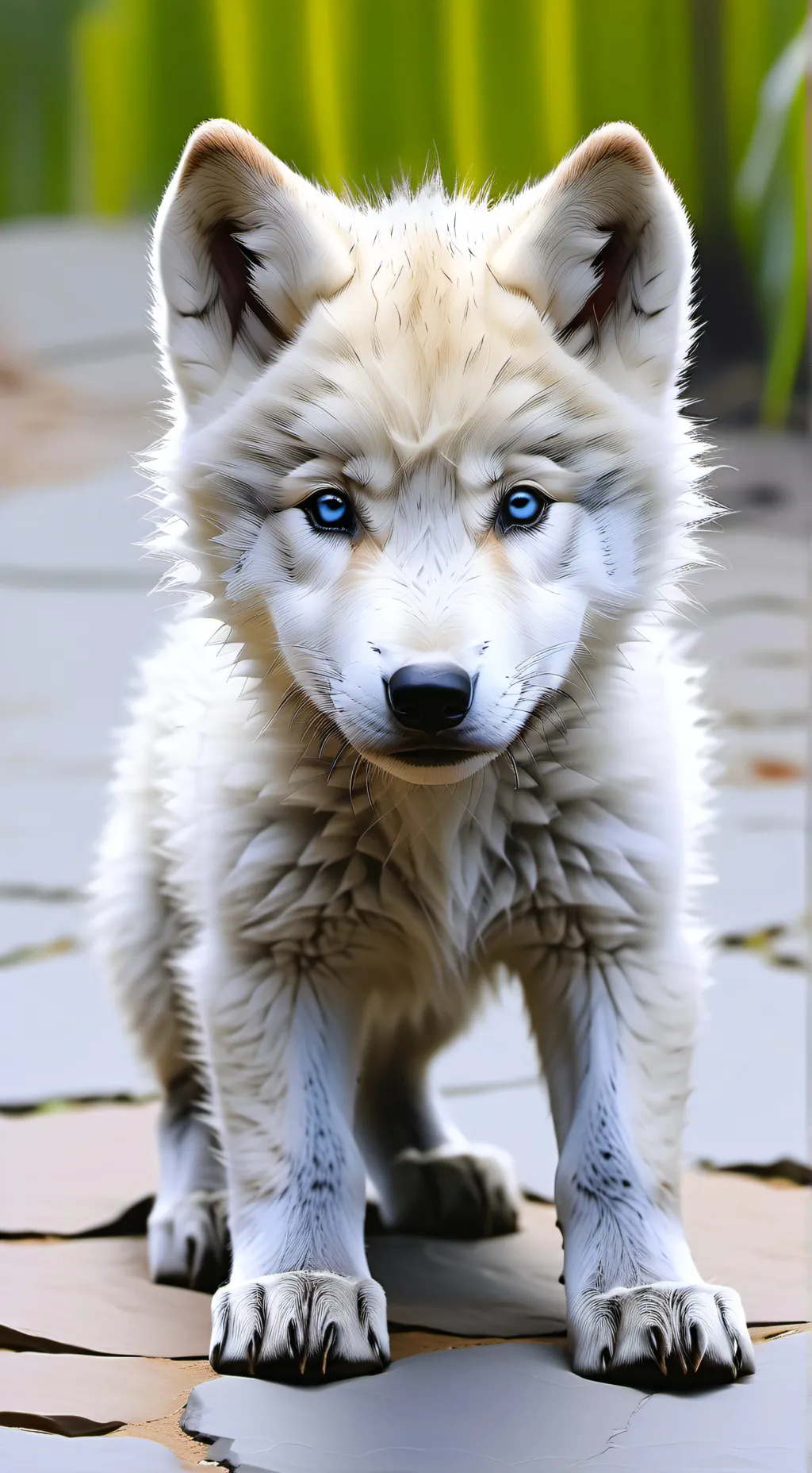 ai character: Life as a Wolf Cub background