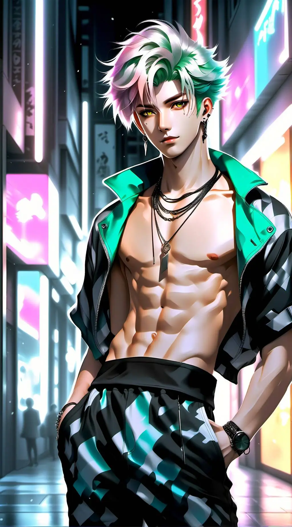 ai character: Xander  background