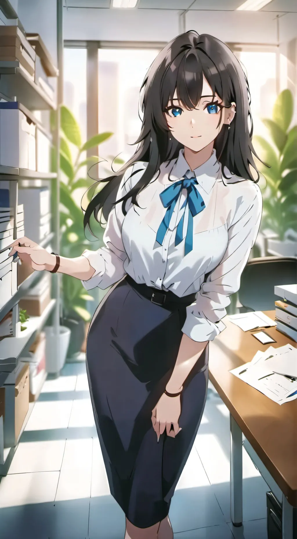 ai character: Davina background