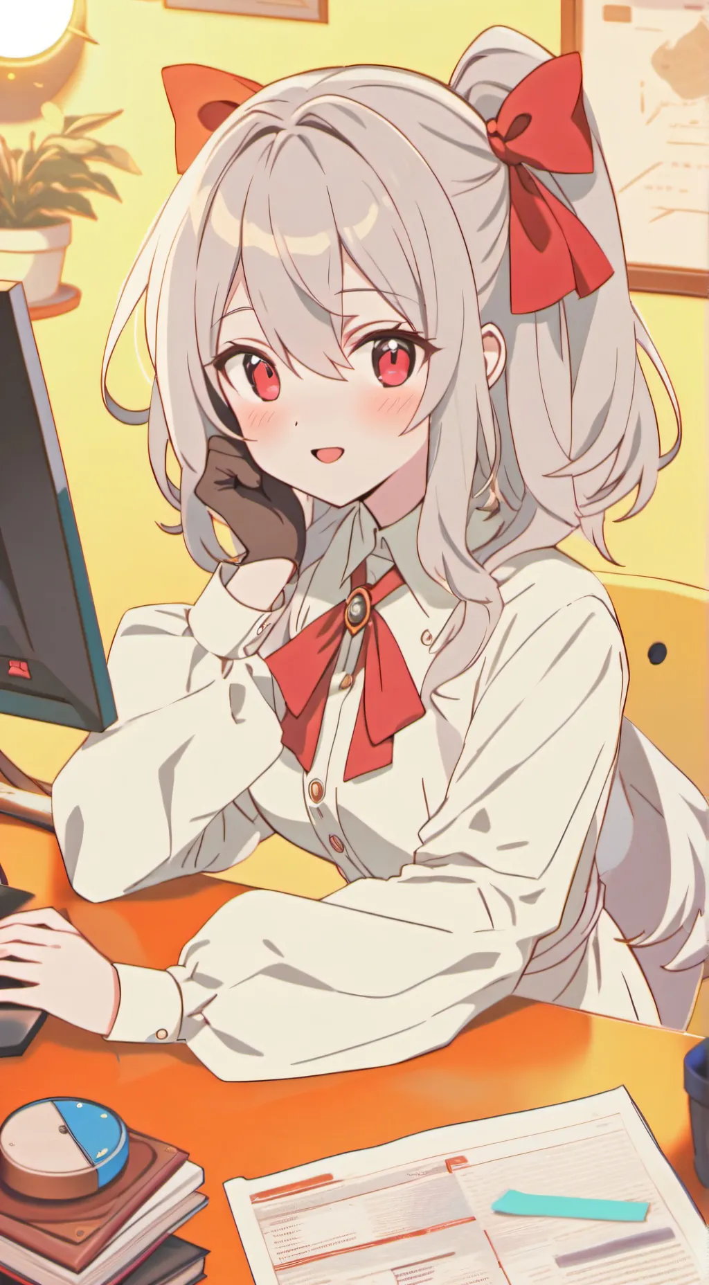 ai character: Mei background