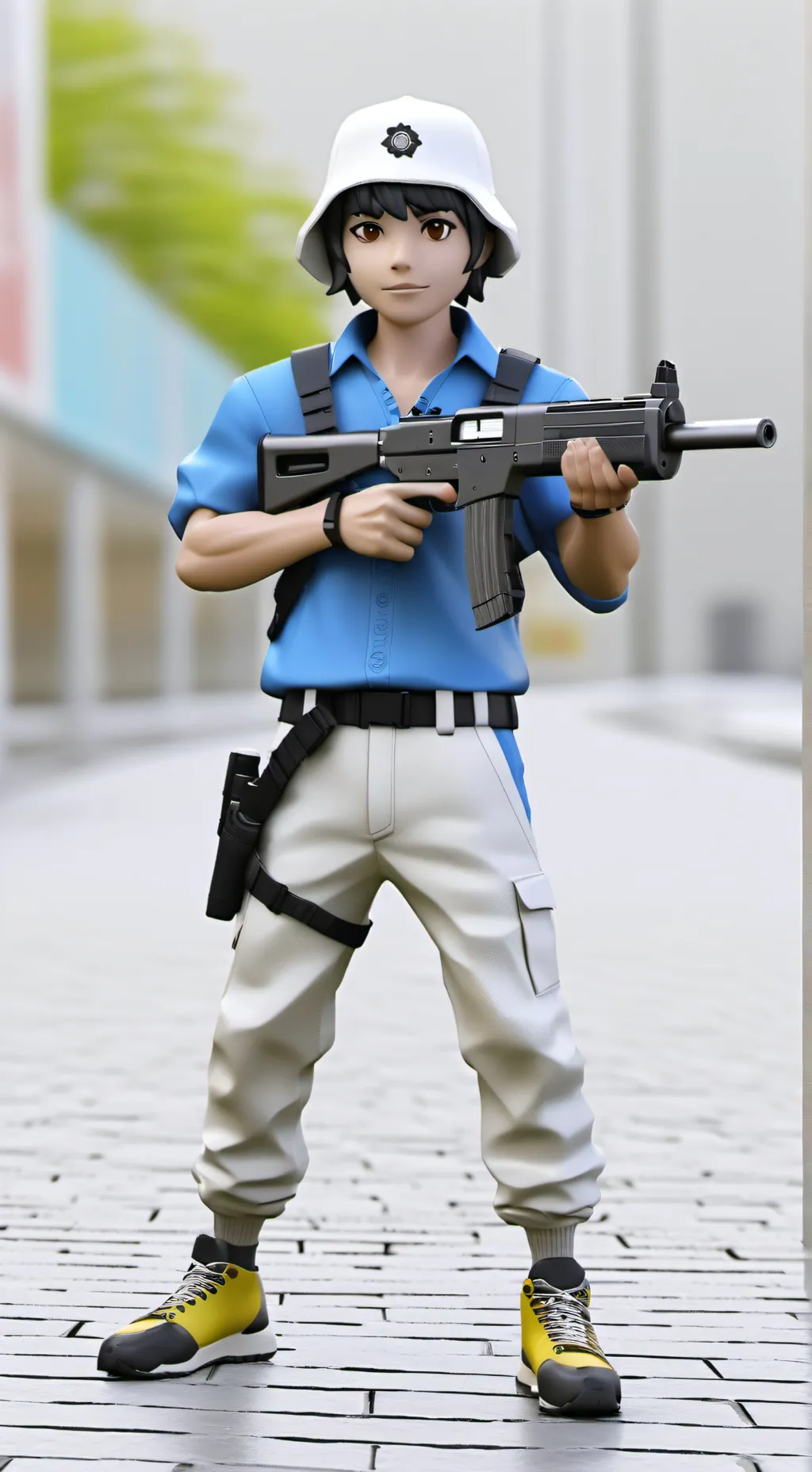 ai character: The strong killer background