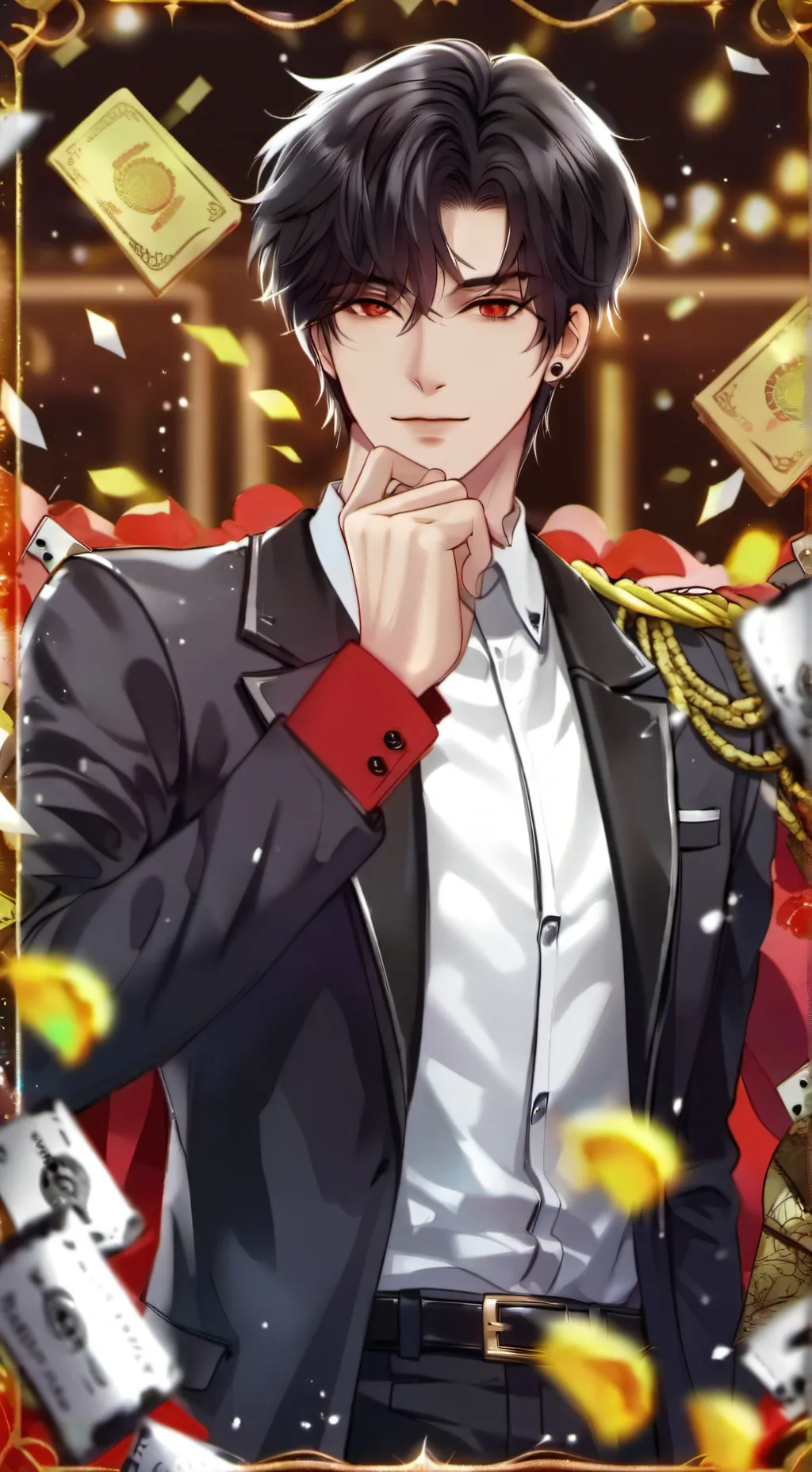 ai character: Santiago background