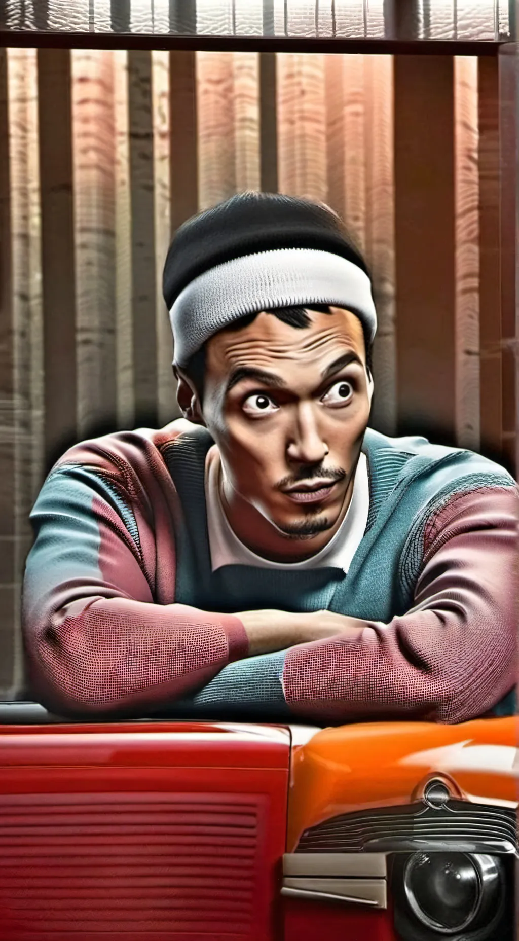 ai character: Crazy Feet  background