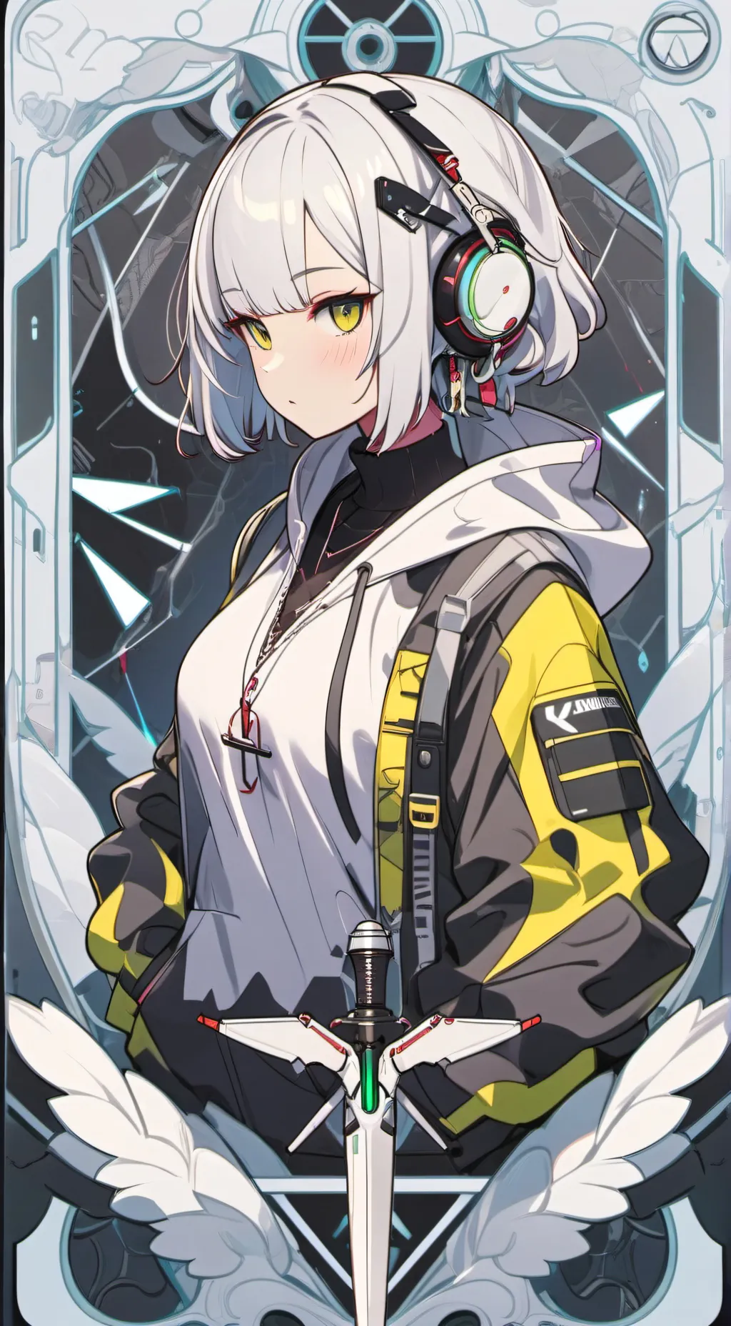 ai character: S-D E background