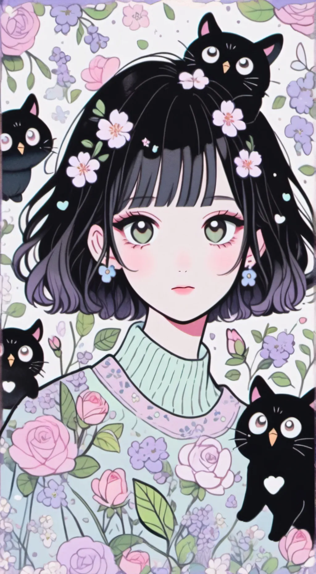 ai character: ✮Lina✯ background