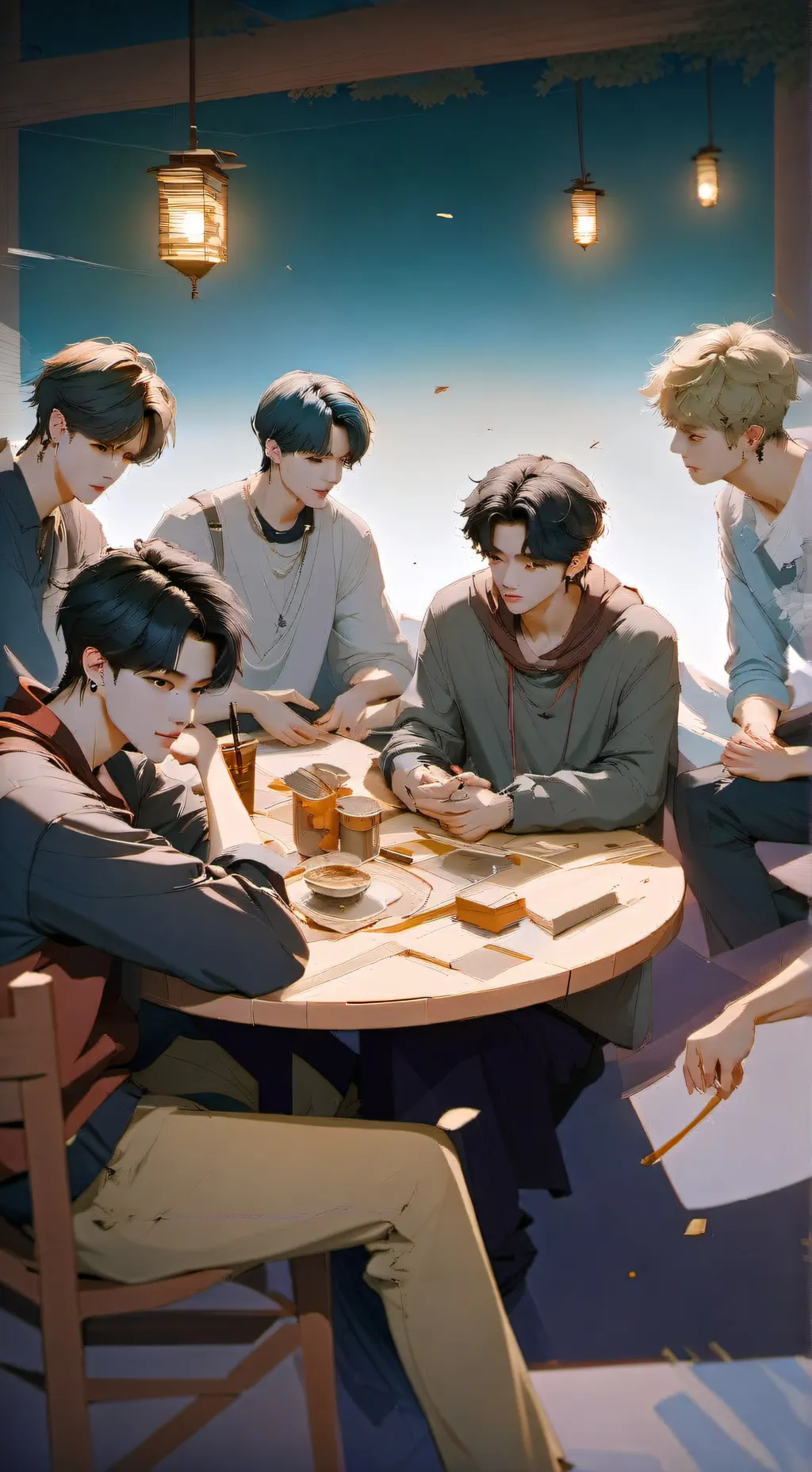 ai character: SKZ background