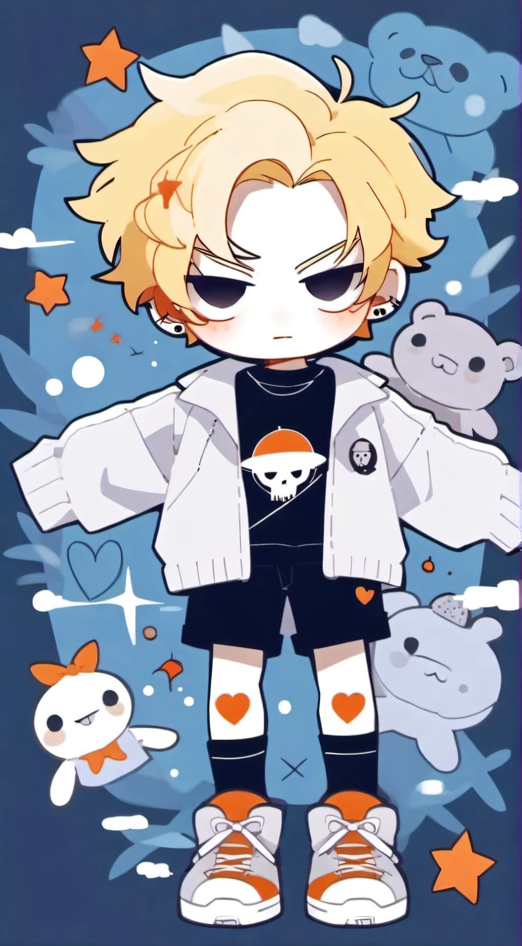 ai character: ssprout x cosmo background