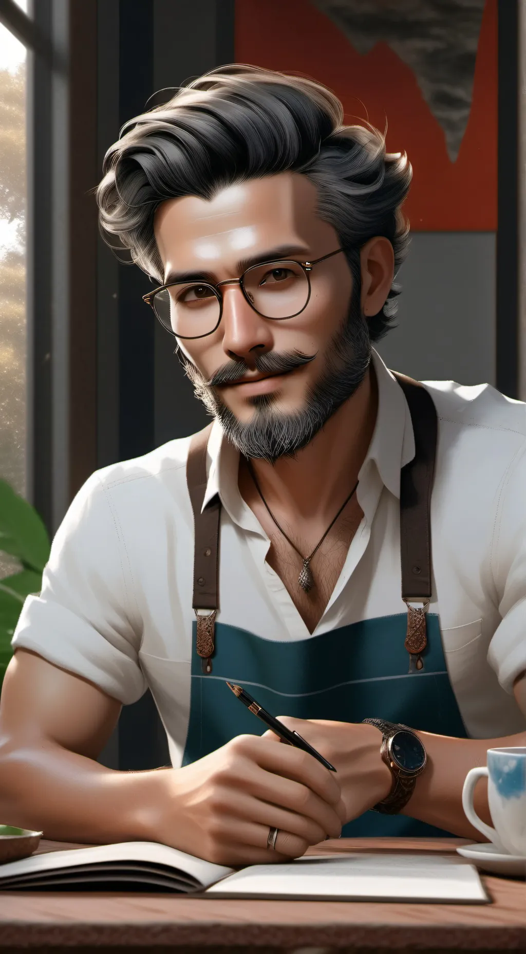 ai character: Talkior background