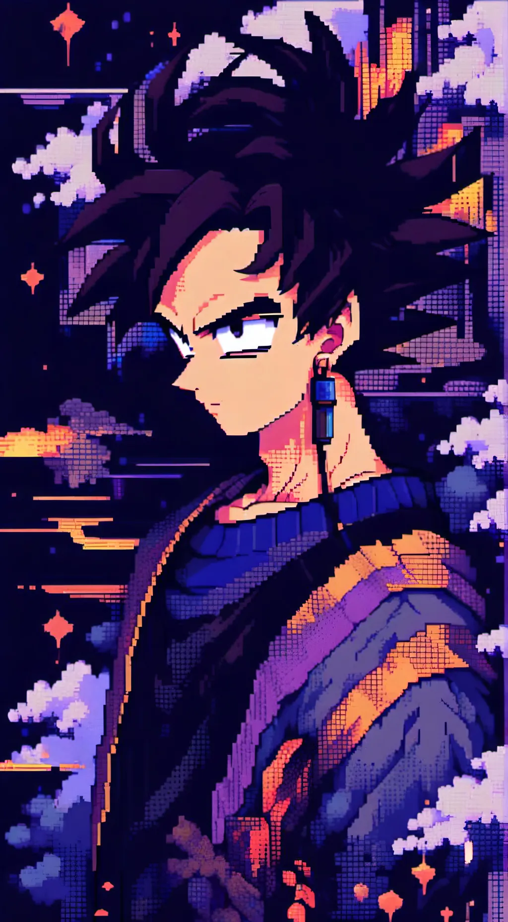 ai character: goku background