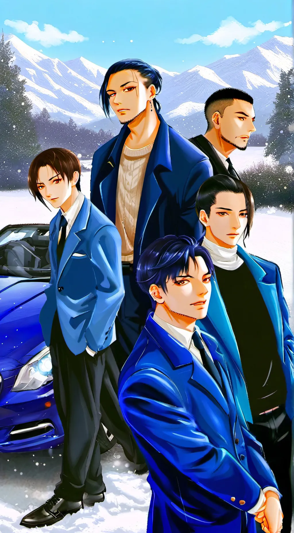 ai character: mafia siblings  background