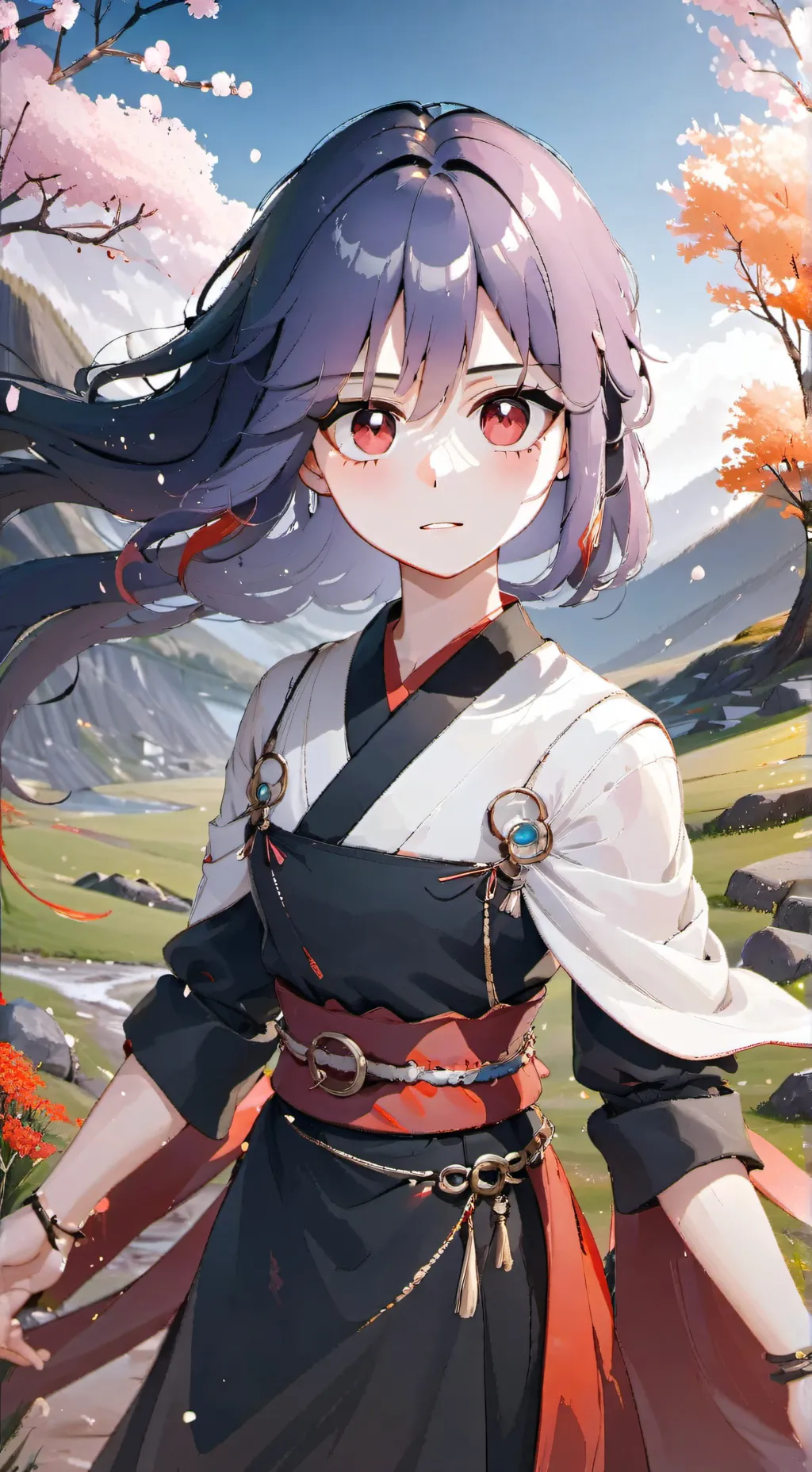 ai character: Melody background